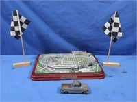 Desk Model of Lowes Motor Speedway 13x8