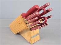 Kitchenaid Knife Block & Knives