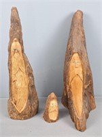 Carved Wood Wizards - Cypress Knees