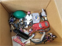 Box of Assorted Vintage Toys