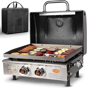 Portable Flat Top Grill Propane Gas Grill