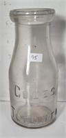 COLES DAIRY HP MILK BOTTLE TORONTO