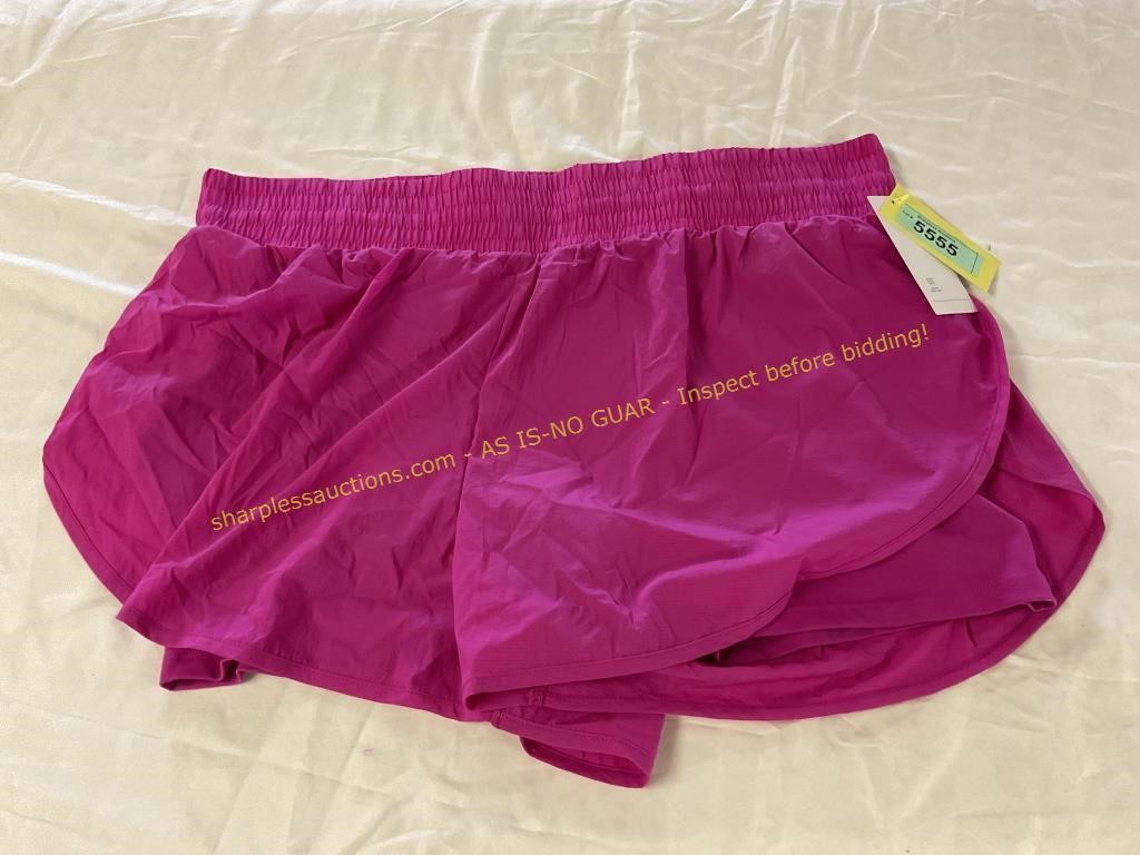 Ladies all in motion size XXL lined active  shorts