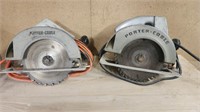 Porter Cable circular saws