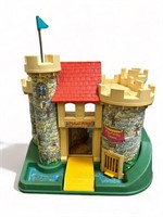 Vintage Fisher Price Play Family Castle toy