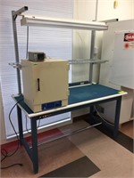 PRODUCTION INDUSTRIES WORK STATION, 60" W X 30" D