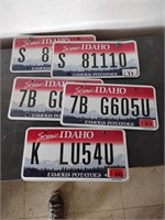 Idaho Plates