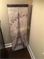 Effiel Tower Canvas Picture - 12 x 3'
