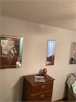 Three-piece mirror decor