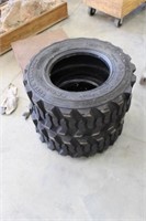 2 - New 12-16.5 SKS Skid Steer Tires