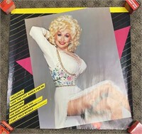 Early 80s RCA Dolly Parton Poster