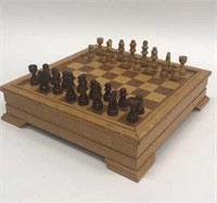 Wooden Game Board from News-Gazette Break Room