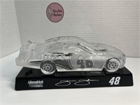 Amazing Jimmie Johnson Crystal Race Car and Base