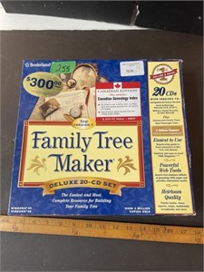 Family Tree Maker- see pictures