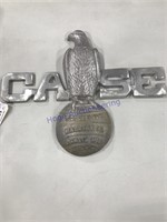 Case eagle emblem approx 18"Lx15"T