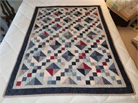 Handmade quilt appr 41" x 53"