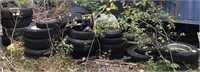 Lot with several Various Tires