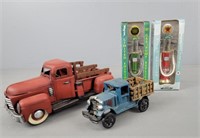 Old  Model Trucks And Petroliana Items