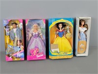4x The Bid Collectible Dolls In Boxes