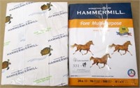 2 Reams Hamermill 8.5 x 11 Paper