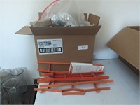 Cord Storage Wraps and Box of Contents