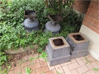 Nice cast outdoor planters