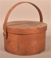 19th Century Circular Bentwood Pantry Box.