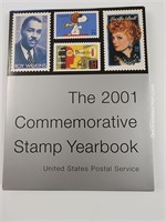 2001 Commemorative Stamp Yearbook US Postal Servic