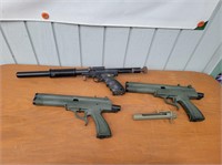 (3) Assorted Paintball Guns