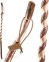 Brazos Rustic Wood Walking Stick, 55"