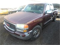 1999 GMC Sierra 2GTEC19T0X1514249 Red