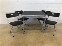 5 Pc. Cosco Card Table & Chair Set