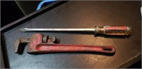 Craftsman 18" Screwdriver Standard,  14" Pipe