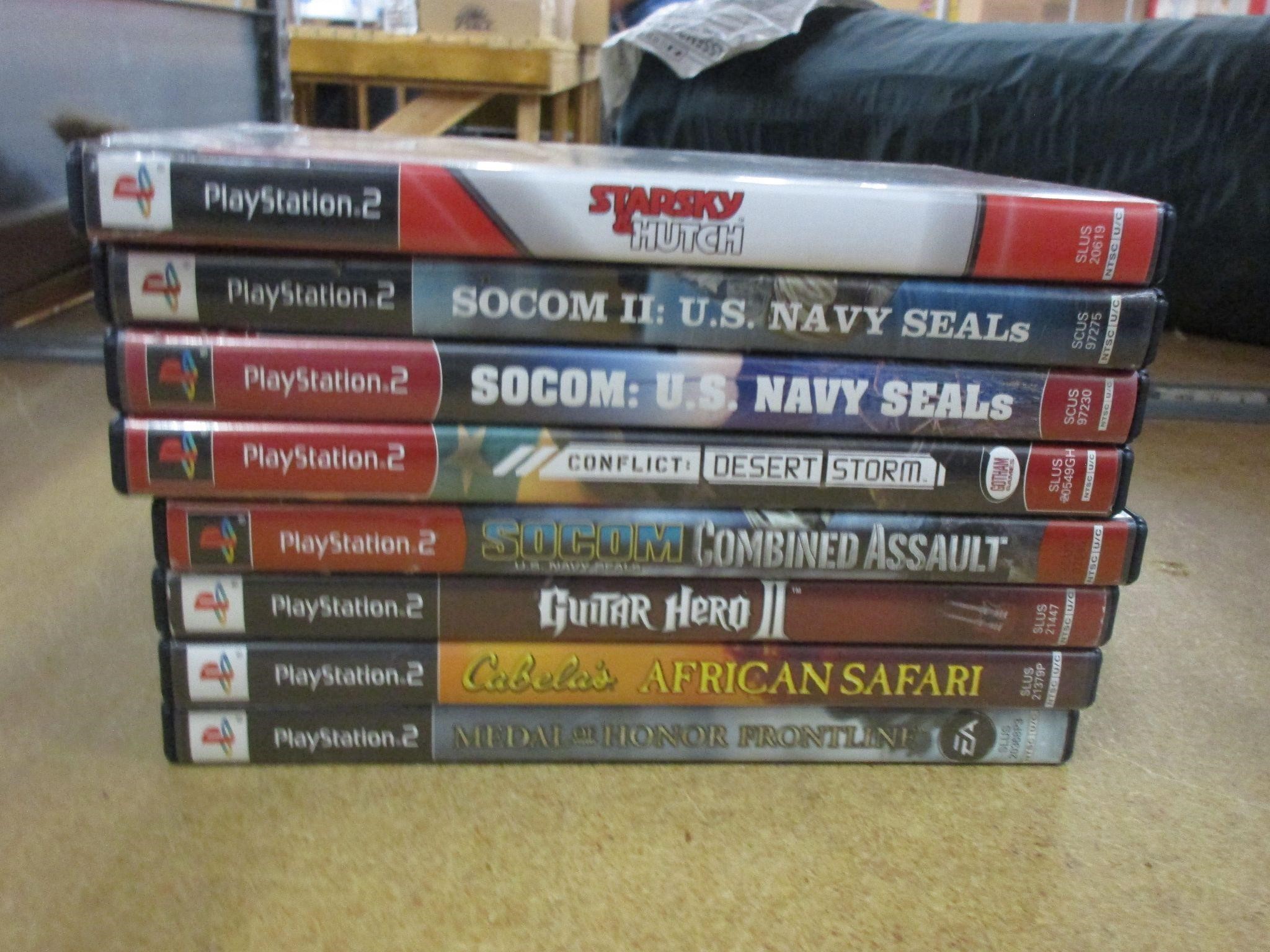 GAMES PS2 games collectable recreational hobby