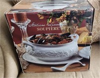 Italian Soup Tureen in Box