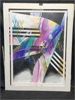 Anthony Pettera Signed Original Large Abstract