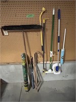 Broom, Sprinkler, Cleaning tools