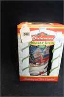 BUDWEISER 2002 HOLIDAY STEIN