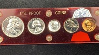 1960 Silver US Proof Set in Capital Coin Holder