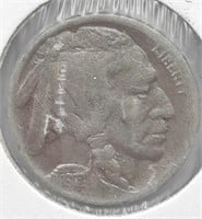 Rare 1918/7D Overdate Error Buffalo Nickel