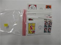 Lot, 43 1st Day Covers w/ HF Cachets