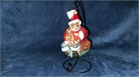 Christopher Radko Story Time Santa Ornament