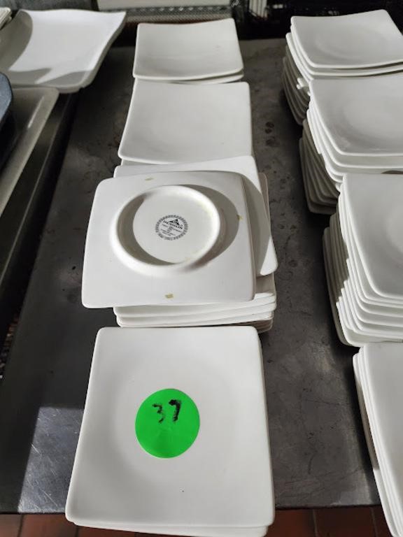 DUDSON SQUARE PLATES 5-1/2"