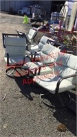 Lot of 6 patio chairs