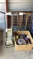 Electrolux floor shampooing machine with box of
