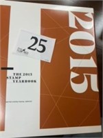 2015 COMMEMORATIVE YEAR BOOK WITH STAMPS