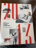 2013 COMMEMORATIVE YEAR BOOK WITH STAMPS