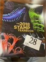 2018 COMMEMORATIVE YEAR BOOK WITH STAMPS