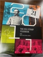 2011 COMMEMORATIVE YEAR BOOK WITH STAMPS