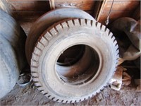 2-10.00-20 Tires, one with tube